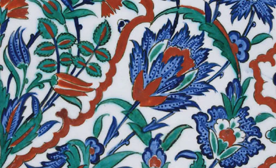 Iznik ceramic patterns