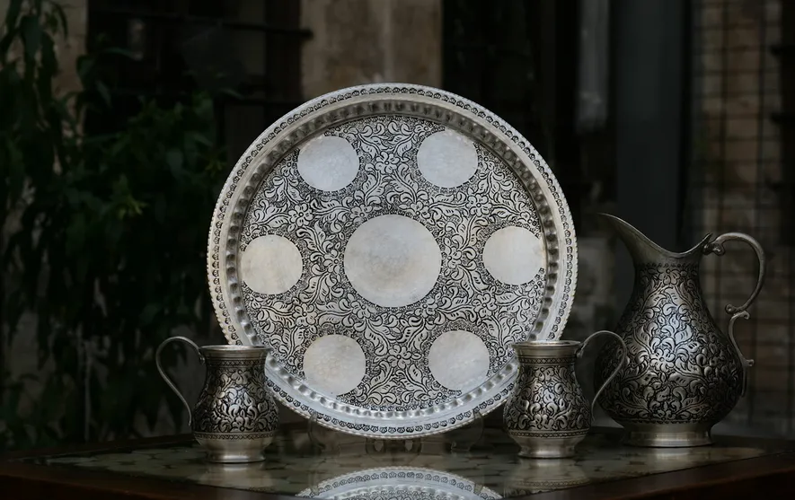 Handmade Turkish pottery process